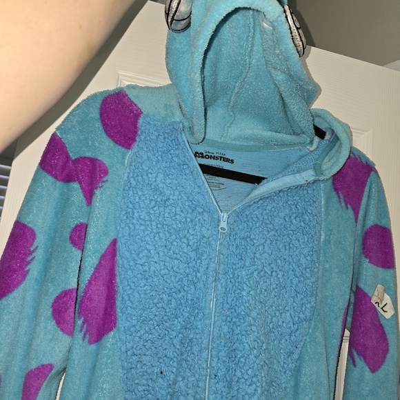 Womens Disney Monsters Inc Sully Pajama Onesie Size XSmall - Picture 4 of 9